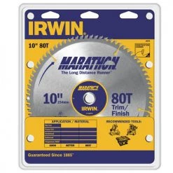 Irwin Marathon® Miter/Table Saw Blade 10 In.