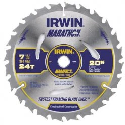 Irwin Marathon Portable Corded Circular Saw Blade 7-1/4 In. 24T