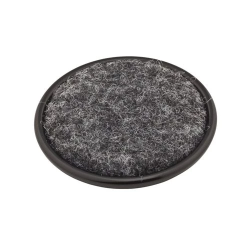 Round Carpeted Caster Cups 3 Round Carpeted Caster Cups