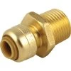 Sharkbite Reducing Connector Lead Free 1/4 In. (3/8 In. OD) X 1/2 In. MNPT -Outlet Sika Tools Sotre img11666296