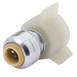 Sharkbite Threaded Faucet Connector Lead Free 1/4 In. (3/8 In. OD) X 1/2 In.