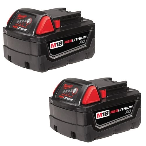 Milwaukee M18 REDLITHIUM High Capacity Battery Two Pack 3 Milwaukee M18 REDLITHIUM High Capacity Battery Two Pack