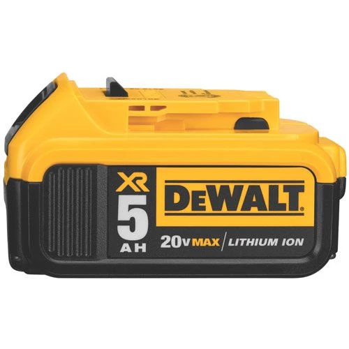 Dewalt 20V MAX* Premium XR 5.0Ah Lithium Ion Battery Pack 3 Dewalt 20V MAX* Premium XR 5.0Ah Lithium Ion Battery Pack