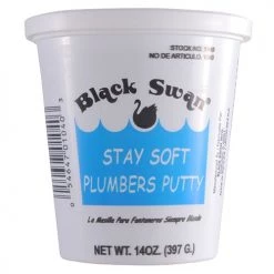 Black Swan Stay Soft Plumber's Putty - 14 Oz.