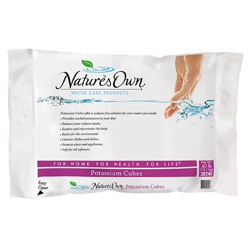 Nature's Own Potassium Cubes 40 Lb. 3 Nature's Own Potassium Cubes 40 Lb.