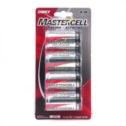 Mastercell D Alkaline Batteries
