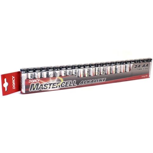 Mastercell Alkaline Batteries Size AA 3 Mastercell Alkaline Batteries Size AA