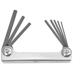 Bondhus Standard Fold-Up Hex Key Tool .050 In. - 5/32 In.