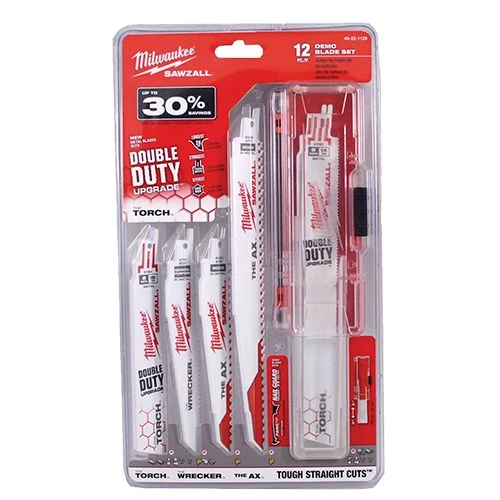 Milwaukee® SAWZALL® Demolition Blade Set - 12PC 4 Milwaukee® SAWZALL® Demolition Blade Set - 12PC - Image 2
