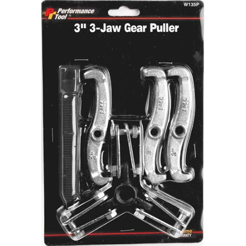 Performance Tool 3 Jaw Gear Puller 3 In. 3 Performance Tool 3 Jaw Gear Puller 3 In.