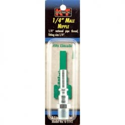K-T Industries Lincoln® 1/4 In. Male Nipple