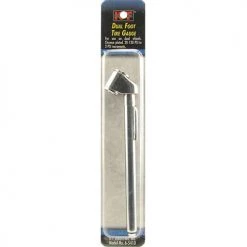 K-T Industries Dual Foot Tire Gauge 20-120 PSI