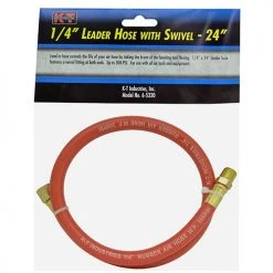 K-T Industries Leader Hose With Swivel 1/4 In. X 24 In.