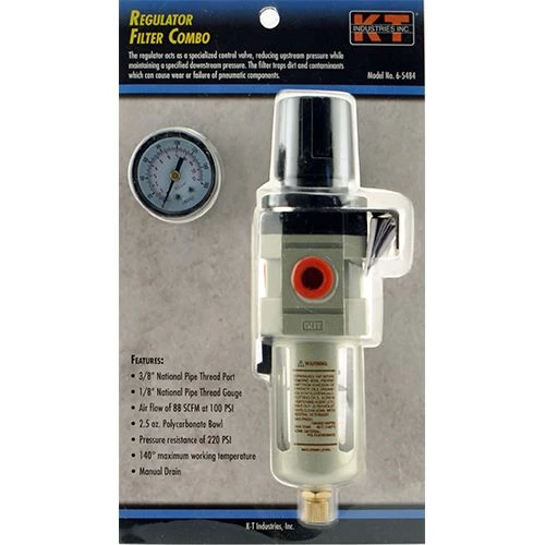K-T Industries Regulator Filter Combo 3 K-T Industries Regulator Filter Combo