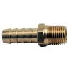 K-T Industries Brass Male Hose End MNPT X Barb