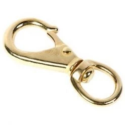 Koch Bronze Quick Snap Swivel Round Eye 11/16 Inch
