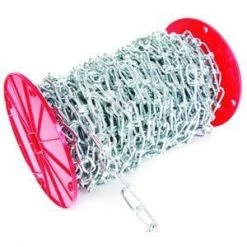 Koch Double Loop Chain #1 Electro Galvanized (Price Listed Is Per Foot)