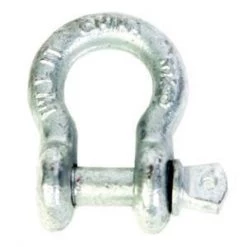 Koch Shackles, Screw Pin Anchor Forged 3/8