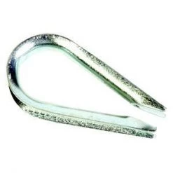 Koch Thimbles Standard Duty Card Of 2 Zinc Plated 5/16 Inch