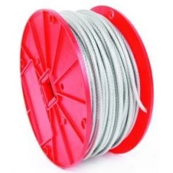 Koch Galvanized Cable, Vinyl Coated 7 X 19 1/4 - 5/16 (Price Listed Is Per Foot)
