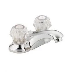 Faucet Lavatory 2 Handle Acrylic