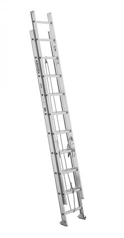 Werner Type II Aluminum D-Rung Extension Ladder 24 Ft.