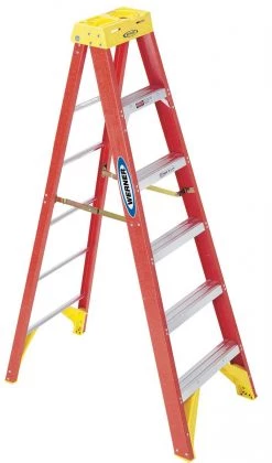 Werner Type IA Fiberglass Step Ladder 6 Ft.