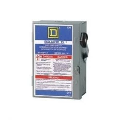 Switch Safety Light Duty 2 Pole Plug Fuse