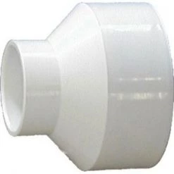PVC-DWV Reducing Coupling 4" X 3"