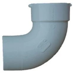 Genova PVC Sewer & Drain Long Sweep Street Elbow 4 In.