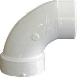 Genova Sch. 40 PVC-DWV 90-Degree Sanitary Street Elbow 3 In.