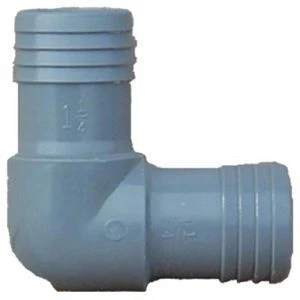 Genova PVC Insert Elbow 1-1/2 In. 3 Genova PVC Insert Elbow 1-1/2 In.
