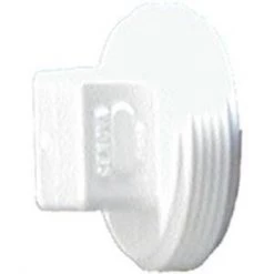 PVC-DWV Threaded Plug 2"