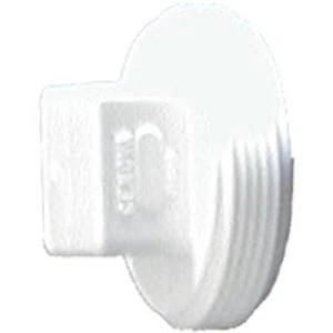 PVC-DWV Threaded Plug 2" 3 PVC-DWV Threaded Plug 2"