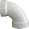 PVC-DWV 90 Degree Sanitary Elbow 4"