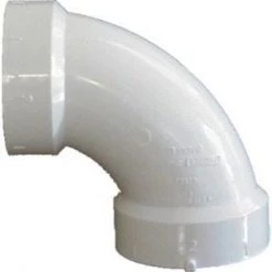 PVC-DWV 90 Degree Sanitary Elbow 4"