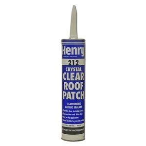 Henry Crystal Clear Roof Patch Sealant 10.1 Oz. 3 Henry Crystal Clear Roof Patch Sealant 10.1 Oz.