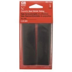 Gardner Bender Heat Shrink Tubing, 3/4" - 3/8" 4" L ; 2/Cd, 10Cds/Master
