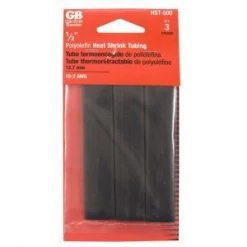 Gardner Bender Heat Shrink Tubing, 1/2" - 1/4" 4" L; 3/Cd, 10Cds/Master