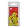 Gardner Bender Spade Terminal, 12-10AWG, 8-10 Stud, Yellow; 14pcs/Clam, 10Clams/Maste -Outlet Sika Tools Sotre img9651009