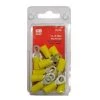 Gardner Bender Ring Terminal, 12-10AWG, 8-10 Stud, Yellow; 14pcs/Clam, 10Clams/Master -Outlet Sika Tools Sotre img9651049