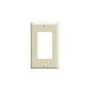 Leviton Wall Plate Decora 1-Gang Ivory