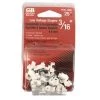 Gardner Bender Low Volt Staple, 3/16", White; 25/Clam, 10Clams/Master