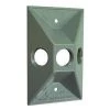 Cover 1 Gang 3 1/2 In Holes Gray -Outlet Sika Tools Sotre img9651090