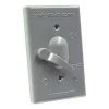 Switch Cover 1 Gang 1 Pole Gray -Outlet Sika Tools Sotre img9651150