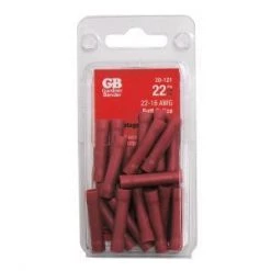 Gardner Bender Butt Splice, 22-16AWG, Red; 22pcs/Clam, 10Clams/Master