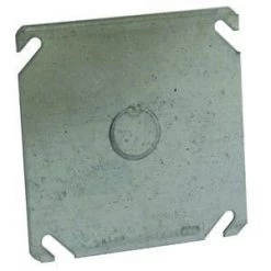 Flat Cover 4 In Square 1/2 In Ko