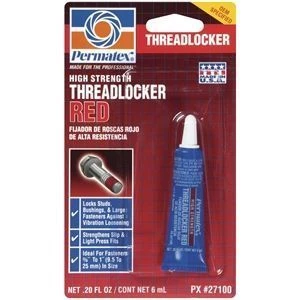 Permatex High Strength Thread Locker RED 3 Permatex High Strength Thread Locker RED