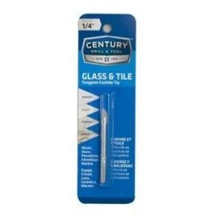 Century Drill & Tool 1/4 In. Glass & Tile Drill Bit