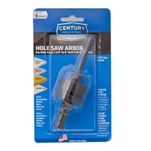Century Drill & Tool Universal Arbor B Style Hex 7/16 5/8-18 3 Century Drill & Tool Universal Arbor B Style Hex 7/16 5/8-18